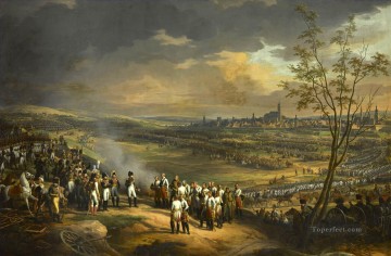 Reddition de la ville Ulm le 20 octobre 1805 Charles Thevenin Military War Oil Paintings